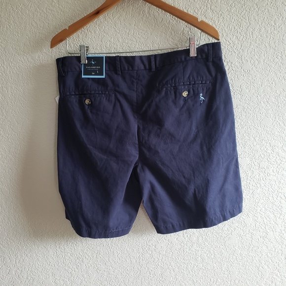 Tailorbyrd Flat Front Twill Shorts Garment Dyed - Picture 5 of 8